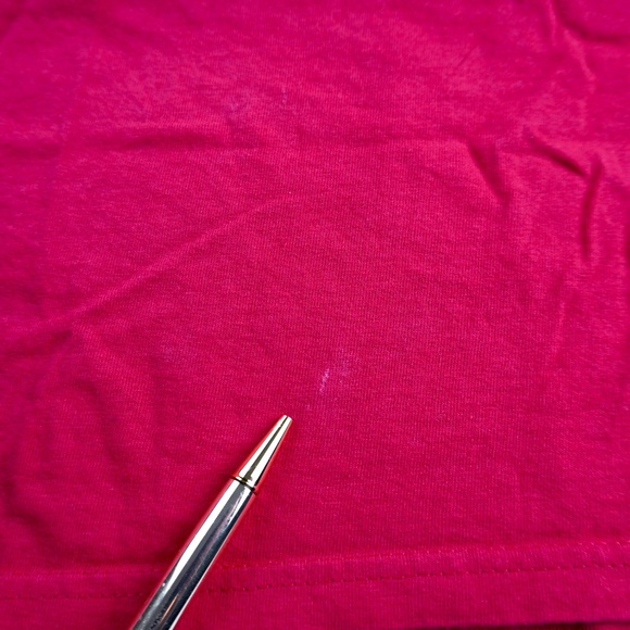 Davidson College Short Sleeve Red T-Shirt Size M Basketball Steph Curry Wildcats - Picture 5 of 6